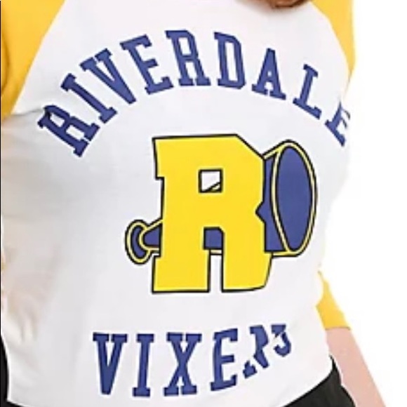 Yellow and white shirt riverdale Clearance